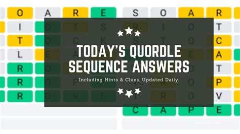 quordle.answer|quordle game answers today.